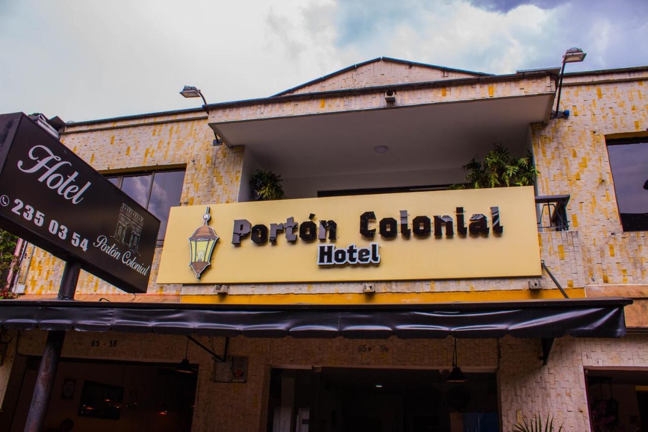 Hotel Porton Colonial Medellín Exterior foto